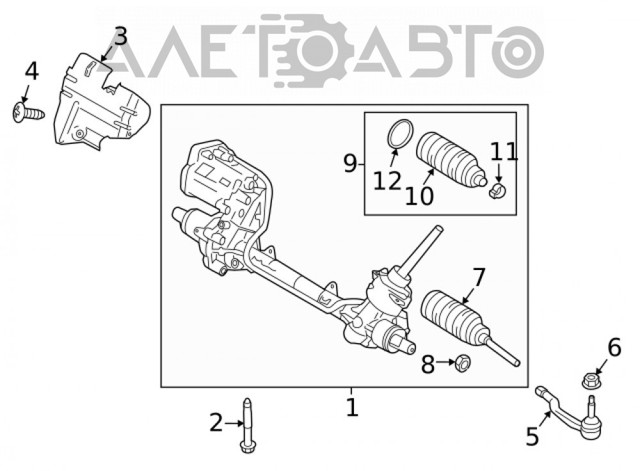 Рулевой наконечник CTR CEF67R цена, от 26.64 USD