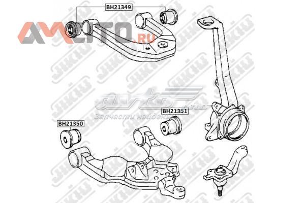 Сайлентблок переднего нижнего рычага BH21350 Jikiu
