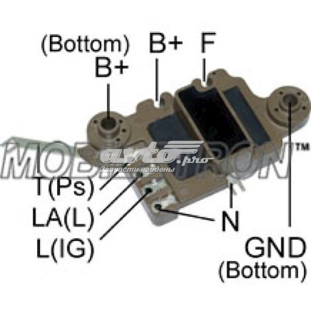 VR-H2005-102B Mobiletron relê-regulador do gerador (relê de carregamento)