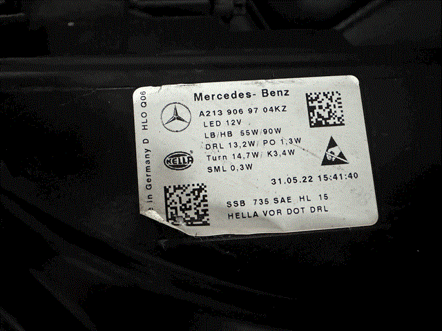 A2139069704 Mercedes 