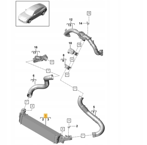  Porsche 971145805F