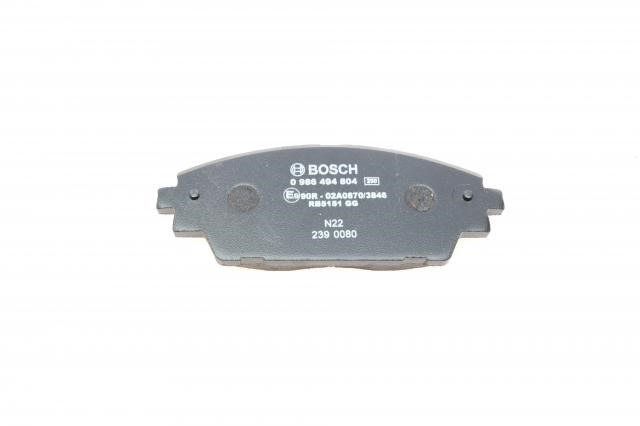 Тормозные колодки Bosch 986494804
