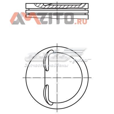 Поршень на 1 цилиндр 4481100 Mahle Original