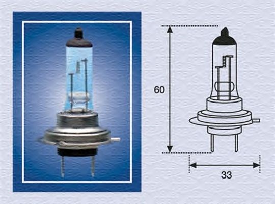 Лампочка ближнего света Magneti Marelli 2558100000 цена, от 3.28 USD
