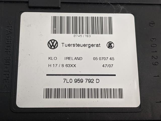  VAG 7L0959792D