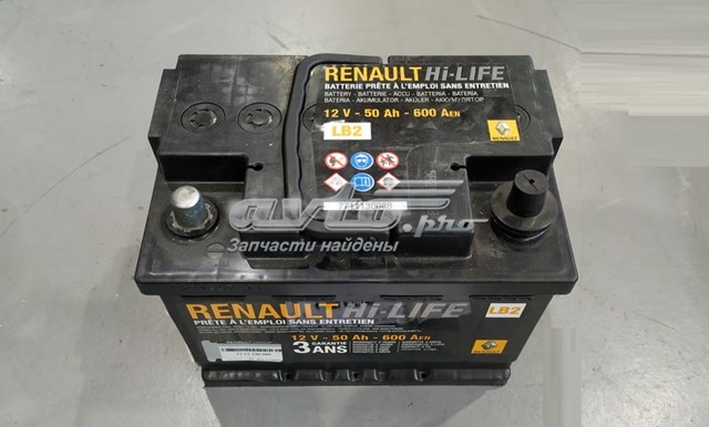 Автомобільна батарея 7711130088 RENAULT