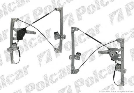Механизм стеклоподъемника двери передней, правой Polcar 6922PSG2