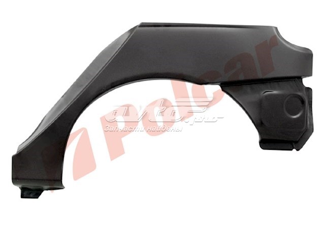 Parte de reparação de arco do pára-lama traseiro esquerdo para Renault Megane (BA0)