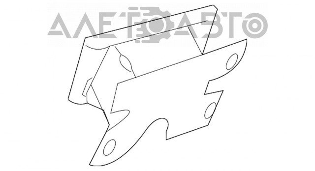 Кронштейн усилителя заднего бампера Nissan/Infiniti 85211JA00B цена, от 28.22 USD
