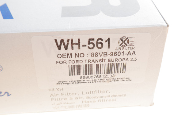 WH561 Wunder Воздушный фильтр двигателя