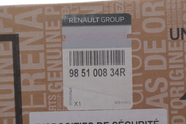 Airbag в мультируль Renault (RVI) 985100834R цена, от 256.34 USD
