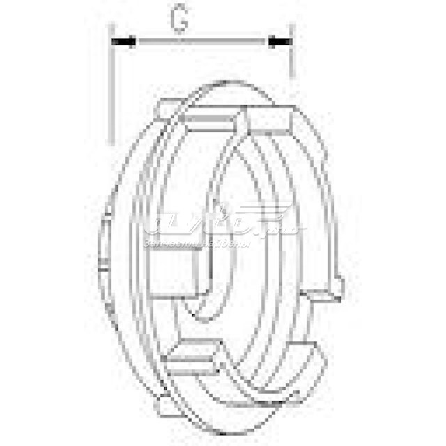 Kit de reparación, Motor de arranque 7824D GHIBAUDI