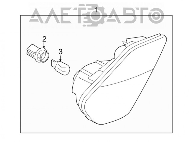 Фонарь заднего бампера правый FPS FP4827F6P цена, от 21.54 USD