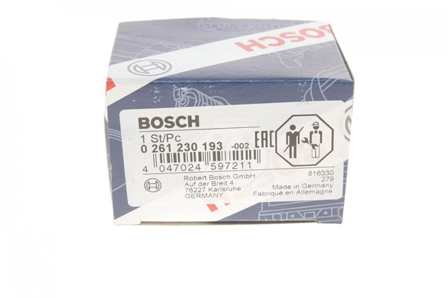 Датчик давления наддува 261230193 Bosch