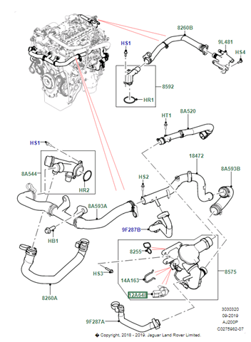 LR105595 Land Rover 