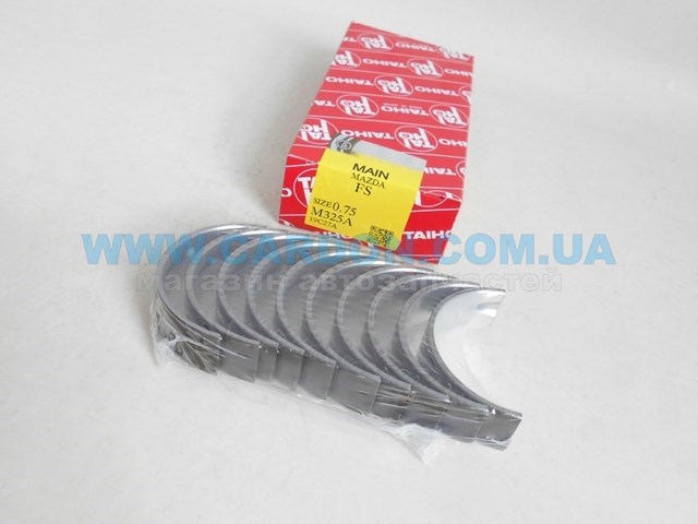 M325A075 Taiho Вкладыши коленвала, коренные, комплект, 3-й ремонт (+0,75)