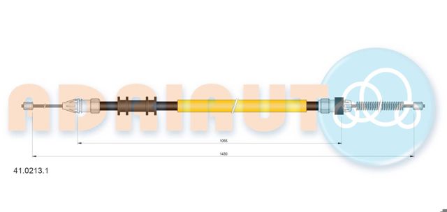 Трос ручника 4102131 Adriauto