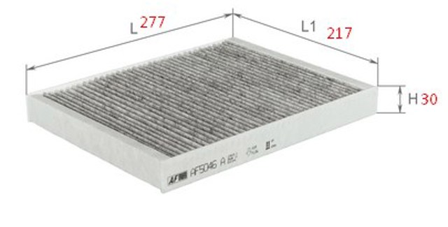 Воздушный фильтр салона Alpha Filter AF5046A