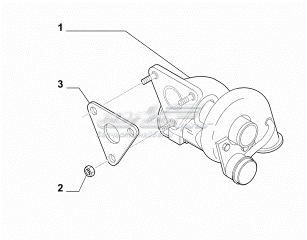 9659765280 Fiat/Alfa/Lancia Турбонаддув