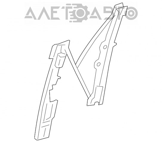 Купить 807005NA0A Nissan/Infiniti Стеклоподъемник (механизм перемещения стекла)