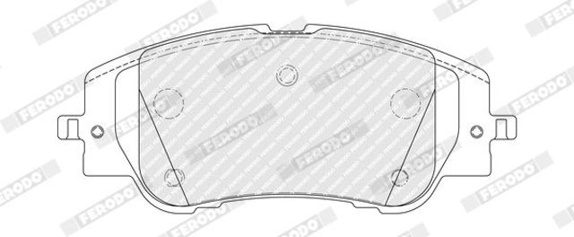 1681371180 Peugeot/Citroen Колодки передние