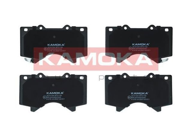 Колодки тормозные передние дисковые KAMOKA JQ101324