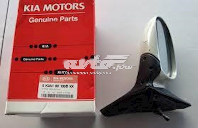 Зеркало заднего вида, левое Hyundai/Kia 0K2S369180XX цена, от 53.87 USD
