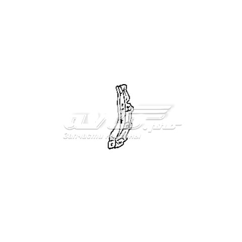 Protetor de lama traseiro direito para Toyota Avensis (T22)