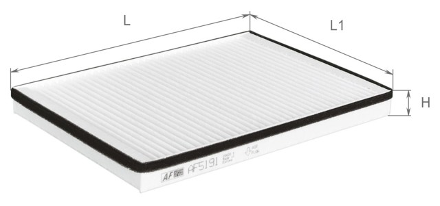 Купить AF5191 Alpha Filter Фильтр салона угольный