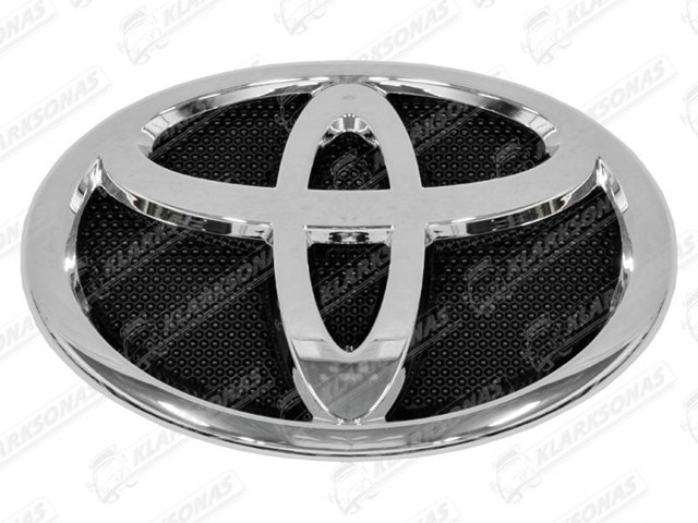 Эмблема решетки радиатора на Toyota Avensis T27