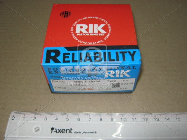 23998STD Riken Комплект поршневых колец, STD