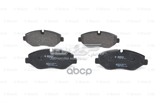 Передние тормозные колодки 986494121 Bosch