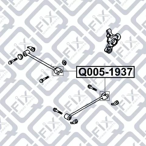 Сайлентблок заднего кулака Q-fix Q0051937 цена, от 3.61 USD