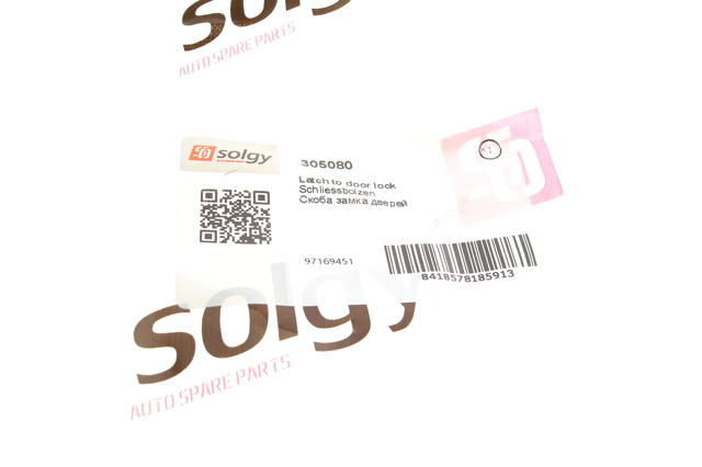 Петля-зацеп (ответная часть) замка двери передней Solgy 305080 цена, от 5.11 USD