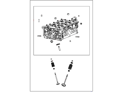 68004168AI Chrysler cabeça de motor (cbc)