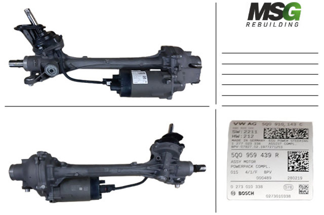 VW423NL00R MSG Rebuilding Управление рулевое в сборе