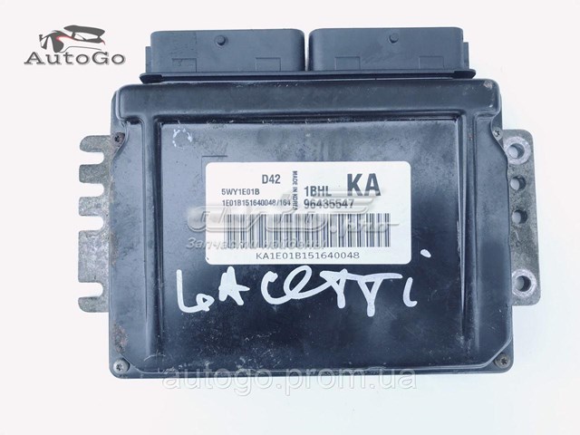 Модуль управления двигателем General Motors 96435547