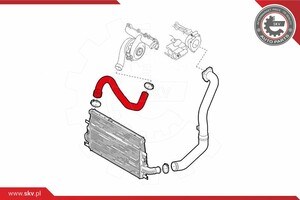 50501561 Fiat/Alfa/Lancia Патрубок интеркуллера