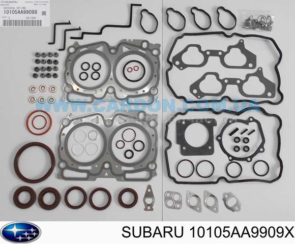 Комплект прокладок двигателя полный Subaru 10105AA9909X