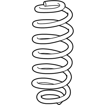 Задняя пружина 68372946AA Chrysler