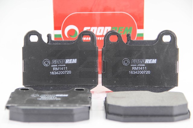 Колодки тормозные задние дисковые GOODREM RM1411