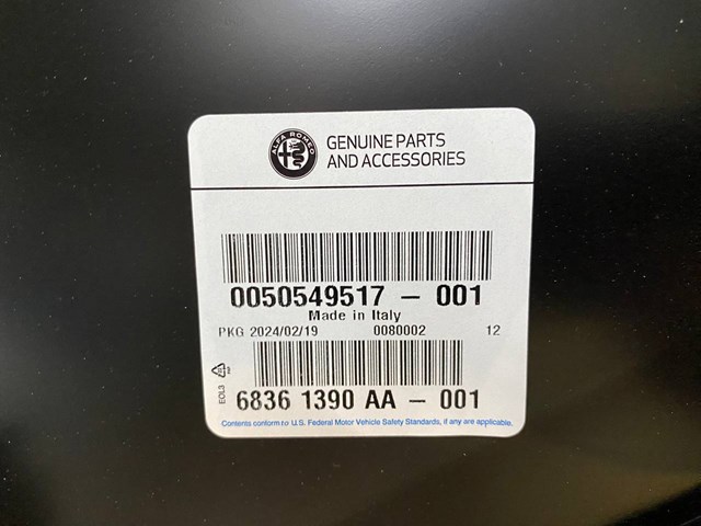 Крыло переднее левое Fiat/Alfa/Lancia 50549517 цена, от 401.75 USD