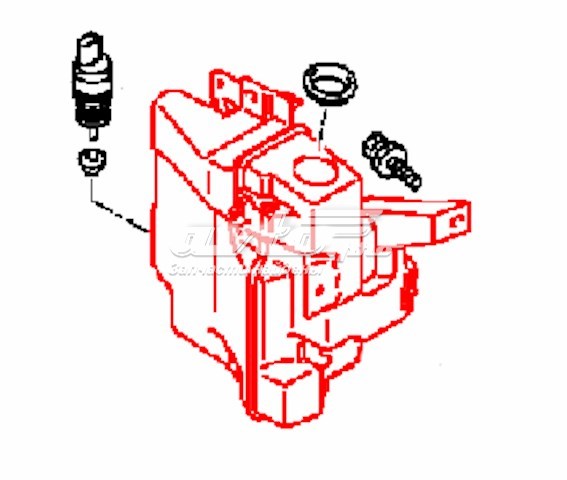 Бачок омывателя 8260A145 Mitsubishi