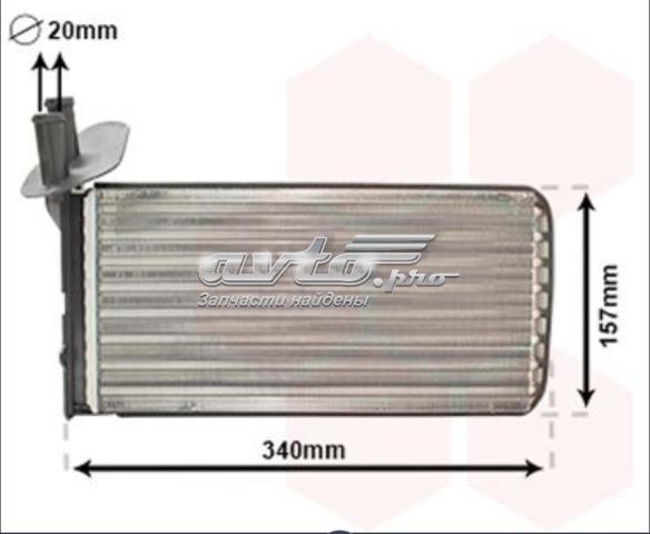 TP1573965 Tempest Радиатор отопителя салона