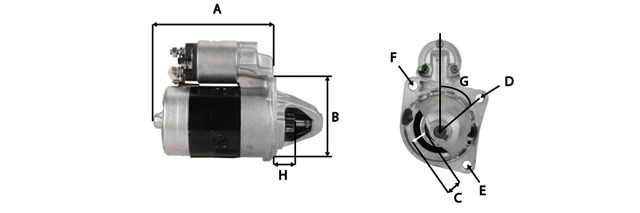 Купить CS1505 HC Parts Стартер