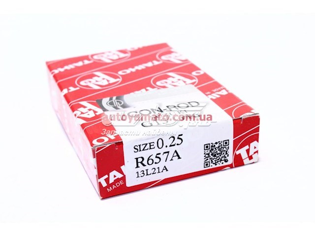 Вкладыши шатунные, 1-й ремонт R657A025 Taiho