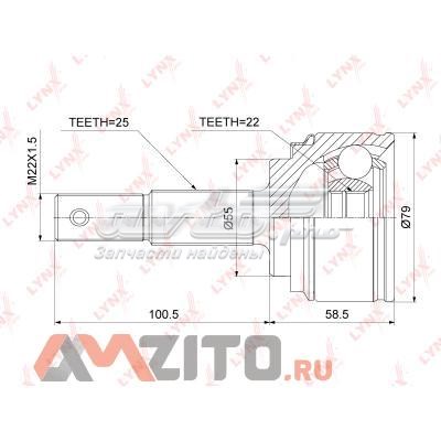 CO3896 Lynxauto junta homocinética externa dianteira