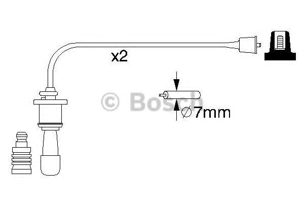Провода зажигания Bosch 986356991 цена, от 8.19 USD