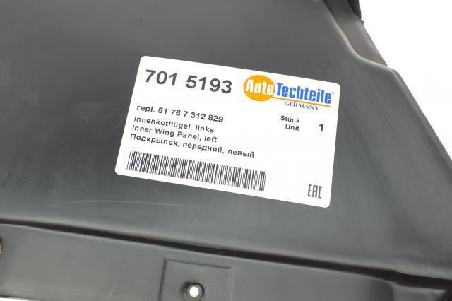 7015193 Autotechteile Подкрылок переднего крыла, левый передний