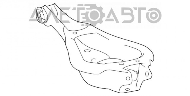 Рычаг задней подвески поперечный Caster 4873048170 цена, от 181.05 USD